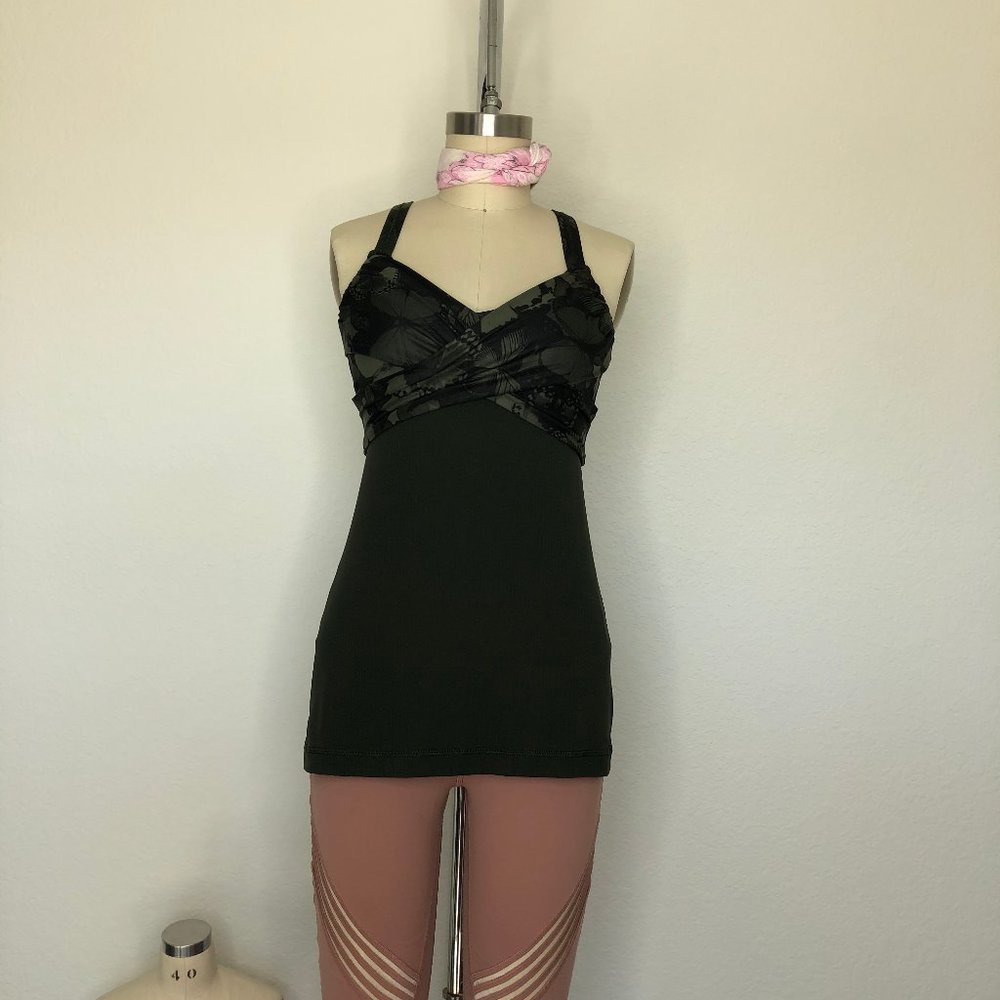 Lululemon Wrap It Up Tank X Cross Butterfly Racer - Picture 2 of 10